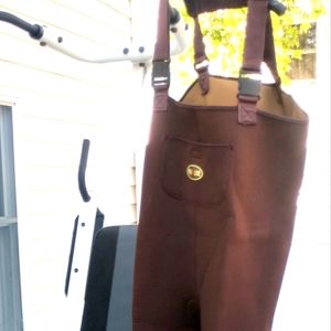 Proline Fishing Waders, Men's 10, brown